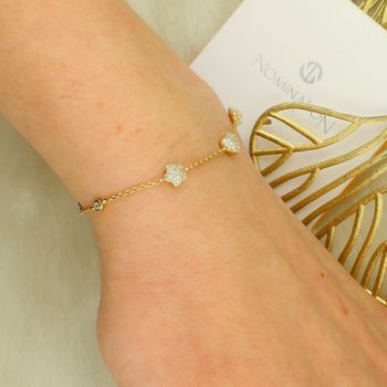 Bransoletka LifePoetry ze srebrnymi i pozłacanymi zdobieniami ✨ cyrkonie sześcienne (5).jpg